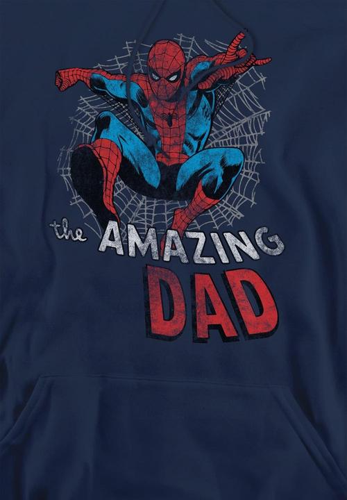 Image du produit Spiderman - Sweat à capuche SPIDER DAD - Homme (M)