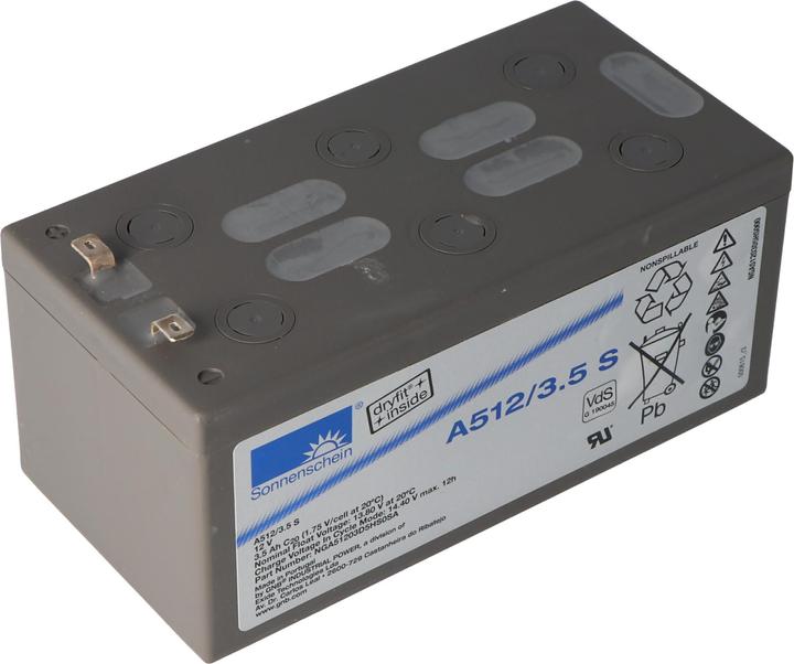 Image du produit Tadiran Batterie Dryfit A512/3.5S, VdS-Nr. G190045 (12 V, 3.50 Ah)