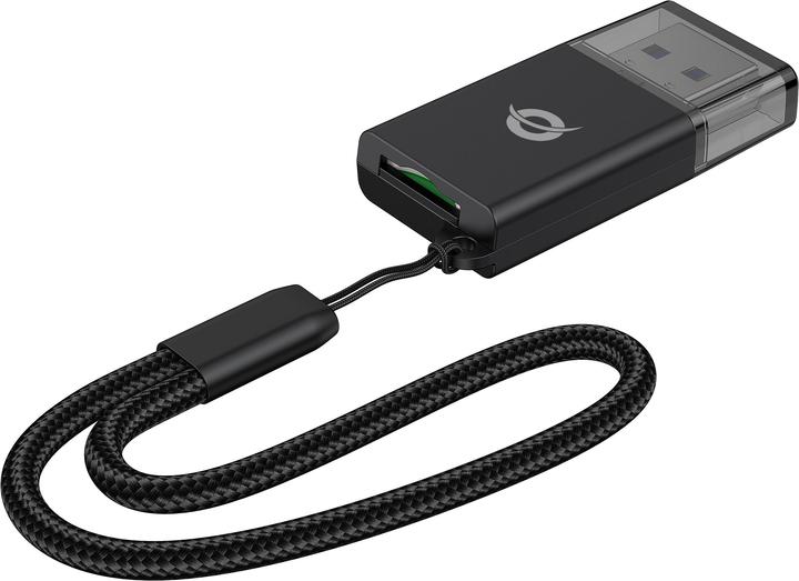 Image du produit Conceptronic Lecteur de cartes USB-A -> Micro SD/TF 3.0 noir (USB)