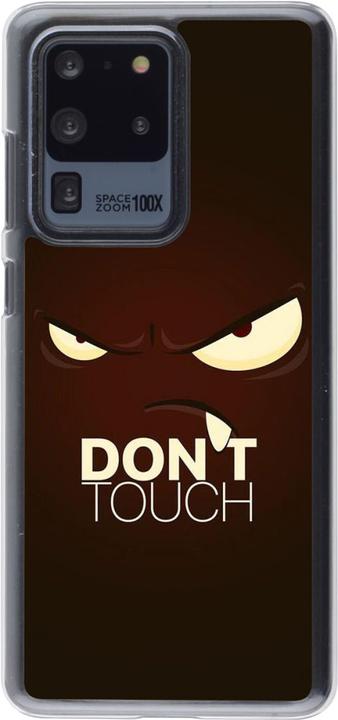 Actual product image PhoneLook Coque transparent Angry Dont Touch (Samsung Galaxy S20 Ultra)
