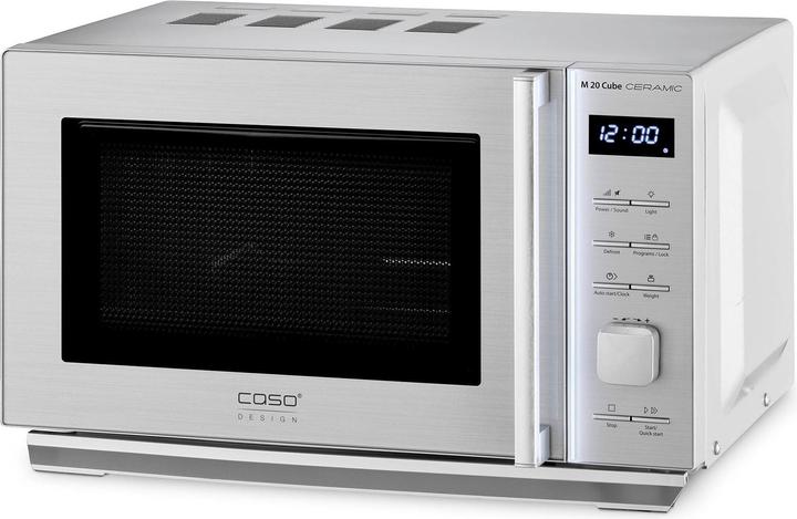 Caso Magnetron M 20 Cube keramiek, zilver (20 l)