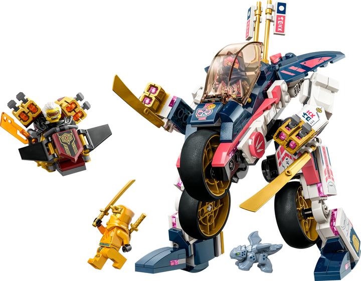 Image du produit LEGO Ninjago Le méca de Sora se transforme en vélo de course (71792). (71792, LEGO Ninjago)