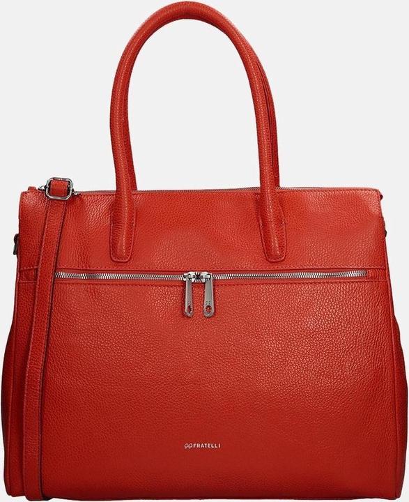 Actual product image Gigi Fratelli Laptoptas Romance Business Leather - Orange