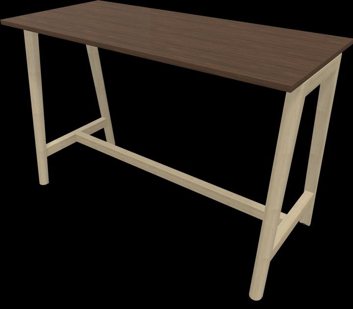 Walnut decor dark with structure, Ash natural light grey stained