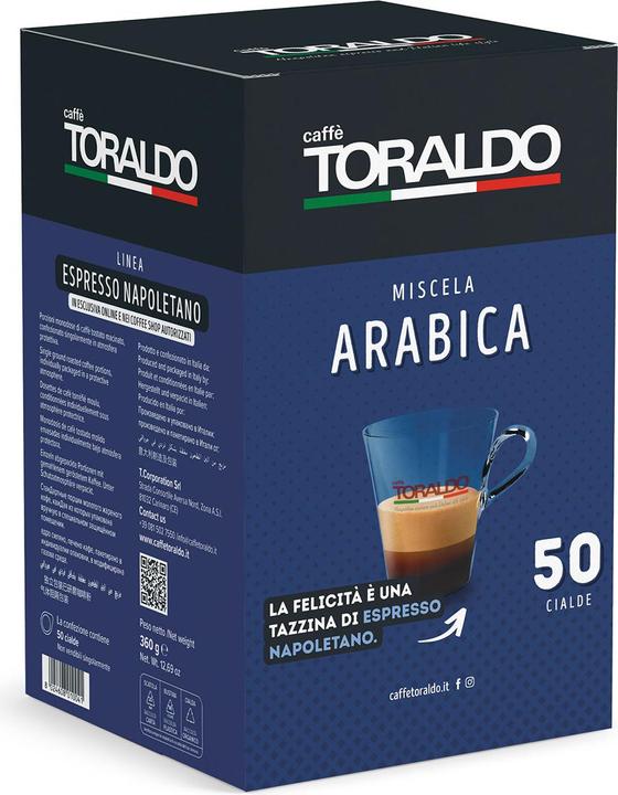 Image du produit Caffè Toraldo Miscela Arabica (50 x Port.)