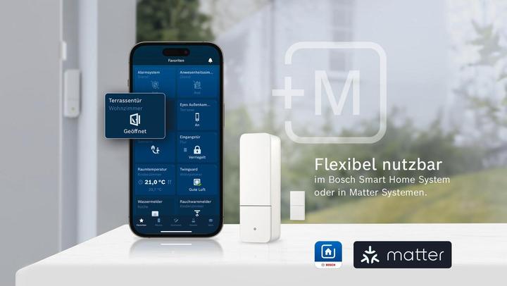 Image du produit Bosch Smart Home Contact de porte/fenêtre II (+M) paquet de 3