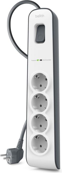 Image du produit Belkin Surgemaster (4 x, CEE 7/3, 2 m)