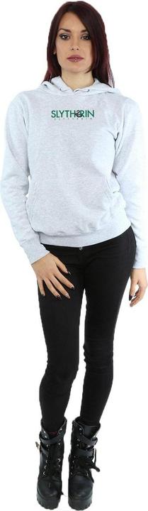 Actual product image Womens/Ladies Slytherin Text Hoodie (XL)
