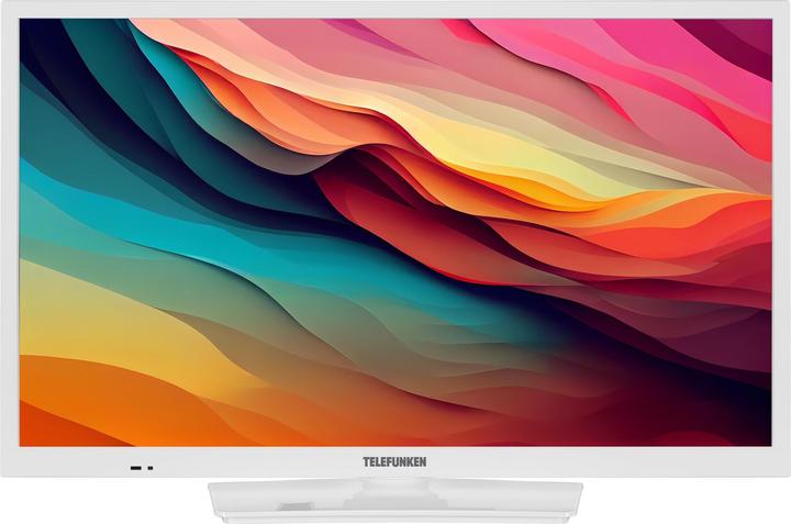 Actual product image Telefunken 24 Zoll Fernseher XH24O550M-W - HD-Ready Fernseher mit integriertem Triple-Tuner, weiss (24", LED, HD, 2025)