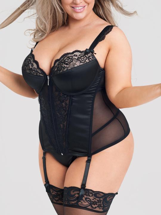 Produktbild Lovehoney Treasure Me Corsagen-Set (lila) (3XL)