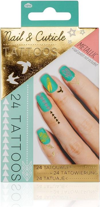 Immagine prodotto NPW Tatuaggi metallici per unghie, tatuaggi per cuticole