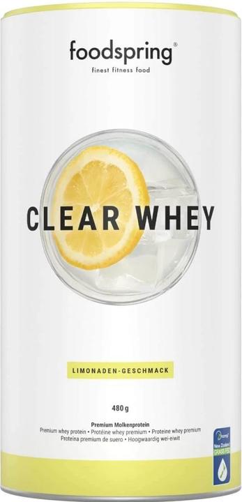 Foodspring Siero di latte chiaro (Limone, 1 pz., 480 g)