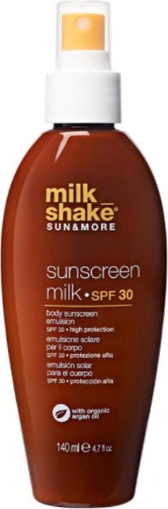 Actual product image Milk_Shake sun&more - sunscreen milk SPF 30 (Suntan lotion, SPF 30, 140 ml)