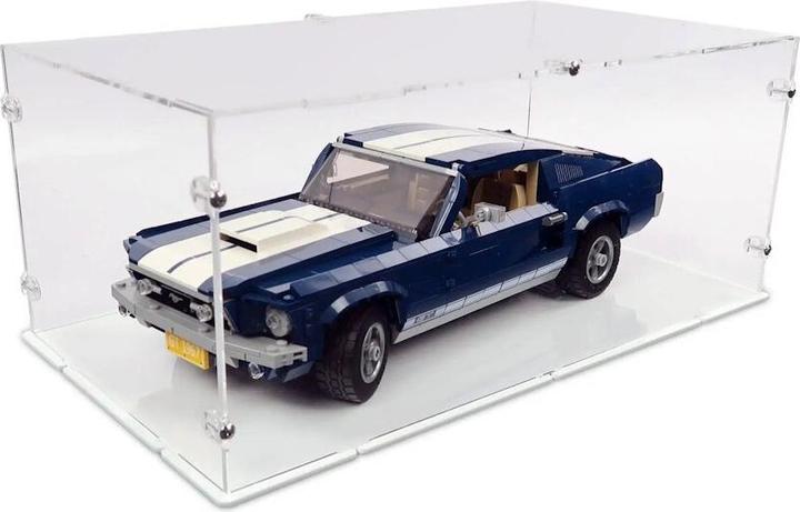 Image du produit iDisplayit Présentoir en acrylique pour LEGO® 10265 Ford Mustang (avec fond blanc)
