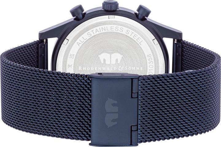 Actual product image Men Chronograph Goodwill Stainless Steel Blue - 26527 (Chronograph, 43 mm)