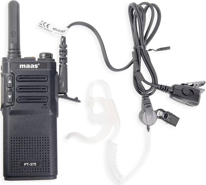 Actual product image Maas Elektronik Team-Set PT-375 KEP-24-VK 150113 PMR-Handfunkgerät 10er Set