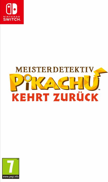 Image du produit Nintendo Le retour du maître détective Pikachu (Switch, Switch Lite, Switch OLED, DE, FR, IT)