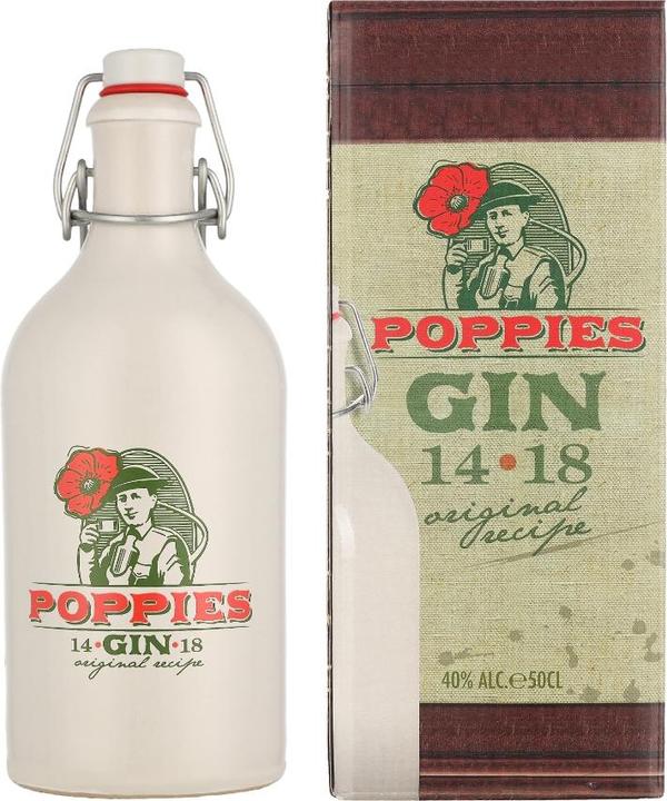 Gin Mare Poppies Gin 40% Vol. 0,5l in confezione regalo