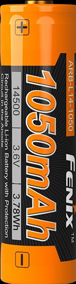 Actual product image Fenix ARB-L14-1050, 14500 Li-Ion-Akku 3.6V