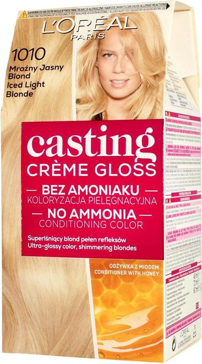 L'Oréal Paris L'Oréal Casting Creme Gloss 1010 Iced Light For light hair (1010 Light Ice Blonde)