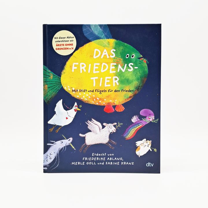 Productafbeelding Das Friedenstier – Mit Stift und Flügeln für den Frieden (Duits, Sabine Kranz, Merle Goll, Friederike Ablang, 2025)