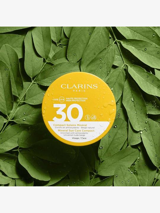 Image du produit Clarins Sun - Compact Solaire Minéral Visage SPF30 (Crème solaire visage, SPF 30, 11 ml, 103 g)