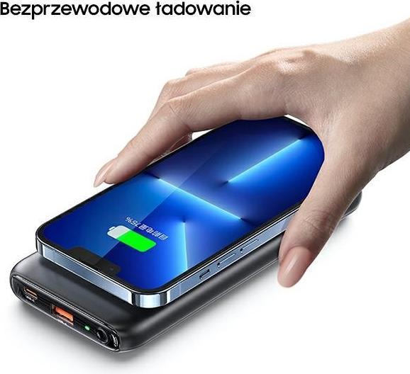 Actual product image Usams Wireless Powerbank 10'000mAh (10000 mAh, 20 W, 20 Wh)