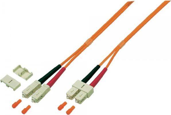 Produktbild EFB Elektronik Glasfaser LWL Anschlusskabel (1x SC-Stecker (LSOH, CAT8.2, 2 m)