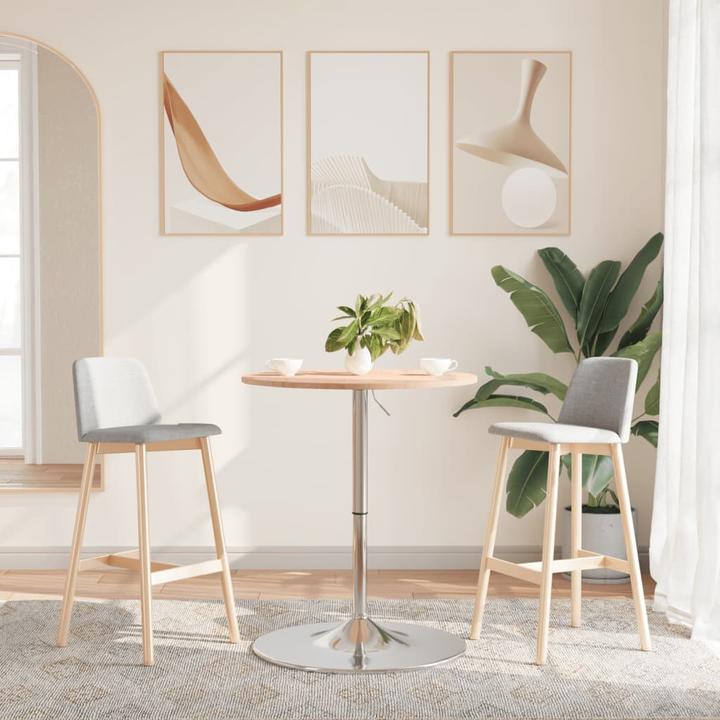 Actual product image VidaXL Bar table Ø60 x 89.5 cm beech