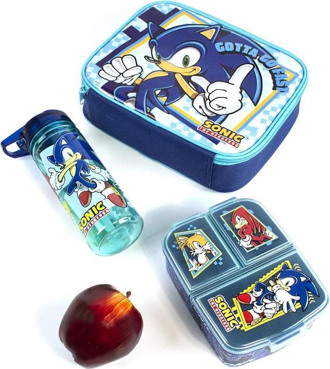Image du produit Sonic The Hedgehog Sac à déjeuner et bouteille Gotta Go Fast