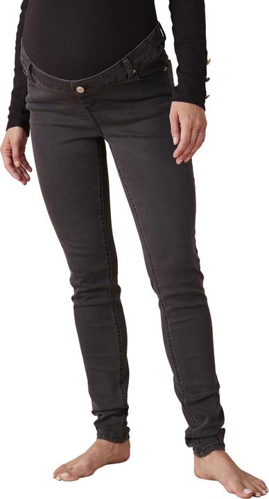 Actual product image Envie de Fraise Skinny-Umstandsjeans, Seamless-Bund WATERLESS, Bundweite verstellbar (42)