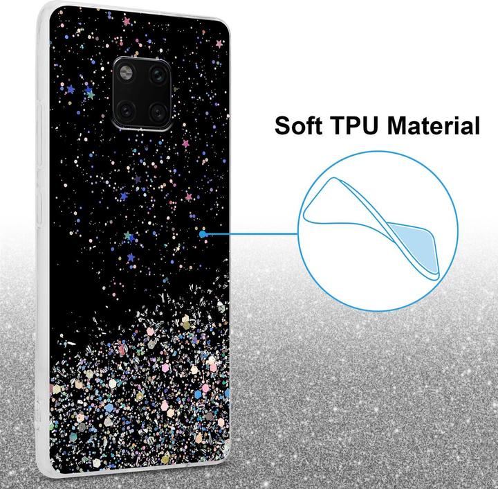 Actual product image Cadorabo TPU cover sparkling glitter (Mate 20 Pro)