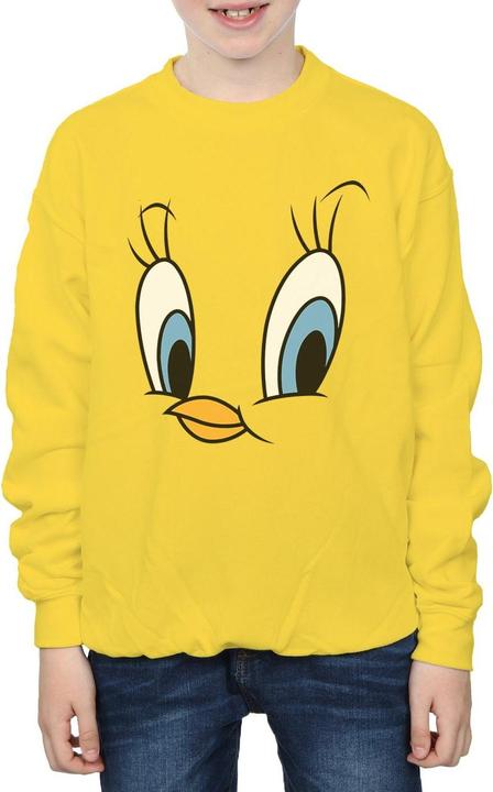 Produktbild Looney Tunes Tweety Pie Face Sweatshirt Jungen (140, 146)
