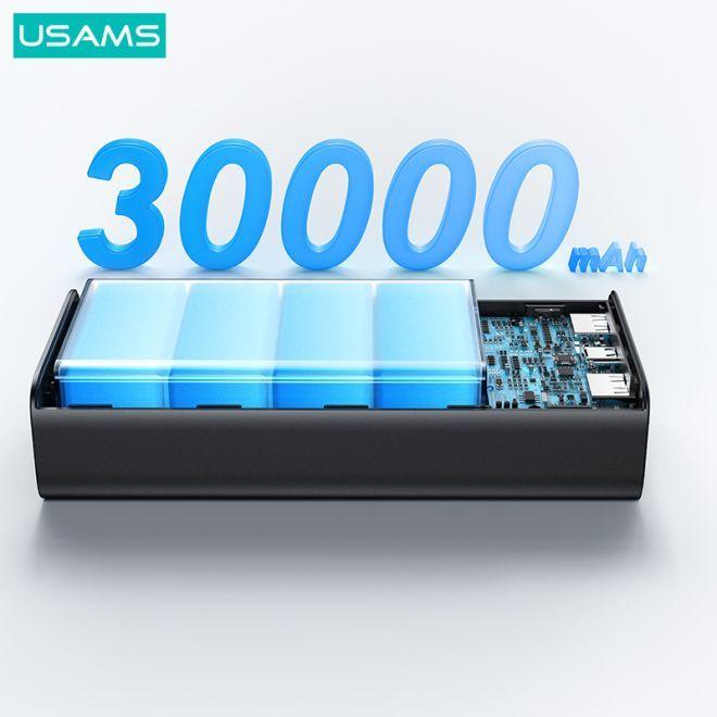 Actual product image Usams Yattu Series (30000 mAh, 65 W, 111 Wh)