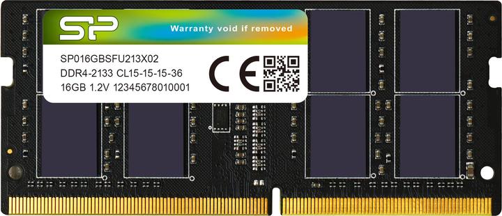 Silicon Power SP016GBSFU266X02 Modulo di memoria GB DDR4 (1 x 16GB, 2666 MHz, DDR4-RAM, SO-DIMM)