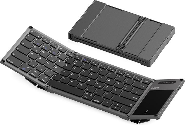 Inateck Keyboard 06101 steel gray (KB06101 steel gray) (DE, Kabellos)