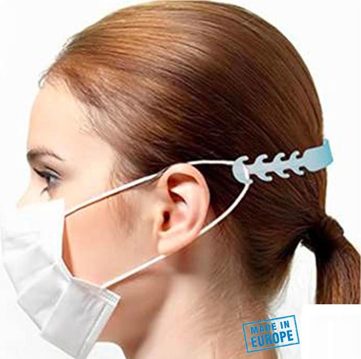 Produktbild Dönges Maskenhalter für Mundschutz, blau (Maskenhalter)