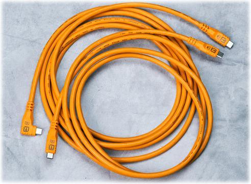 Image du produit Tether Tools TetherPro USB-C Optima 10G rechts orange 3m (3 m, USB 3.2 Gen 2)