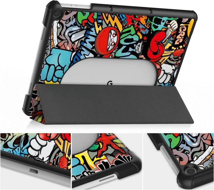 Actual product image Cover-Discount Google Pixel Tablet - Tri-fold Smart Case Comics (Google Pixel Tablet)
