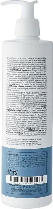 Produktbild Rilastil Cumlaude Xeralaude 12 Keratin regulierende feuchtigkeitsspendende Milch 400ml (Körpermilch, 400 ml)