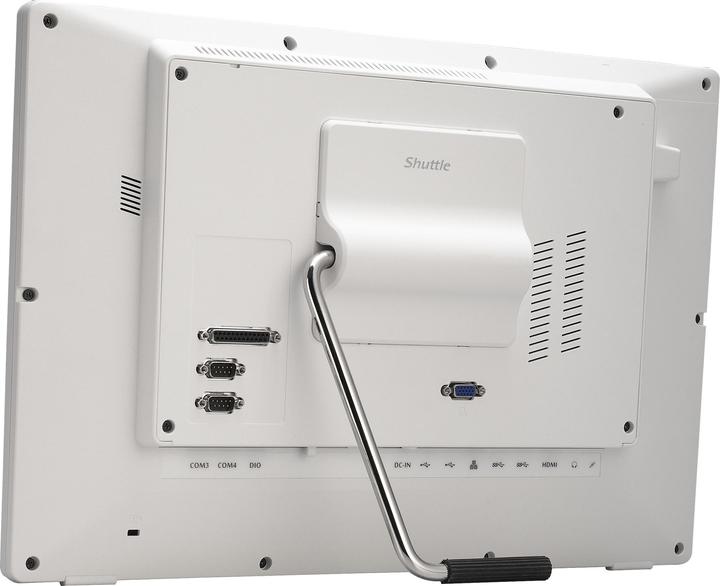 Actual product image Shuttle Intel Celeron 3865U, max. DDR4-2133 SoDIMM, touch, Intel HD Graphics 610, Gigabit LAN, WLAN, Bluetoo (Intel Celeron 3865U)