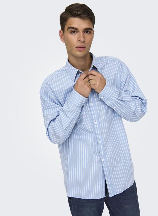 Image du produit Only & Sons ONSBARRET Popelin Hemd Popelin Hemd (L)