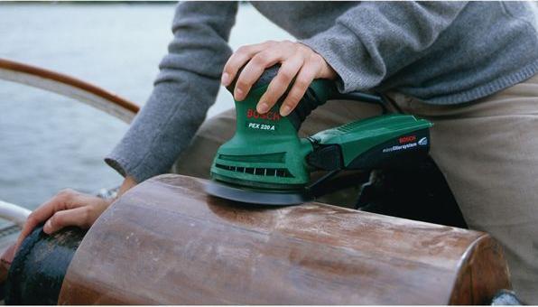 Actual product image Bosch Home & Garden Pex 220 A (Eccentric grinder, 220 W)