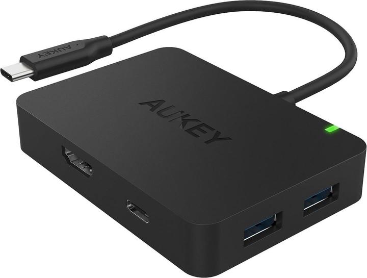 Produktbild Aukey 4-Port USB-C zu (HDMI, USB 3.0, 5.90 cm)