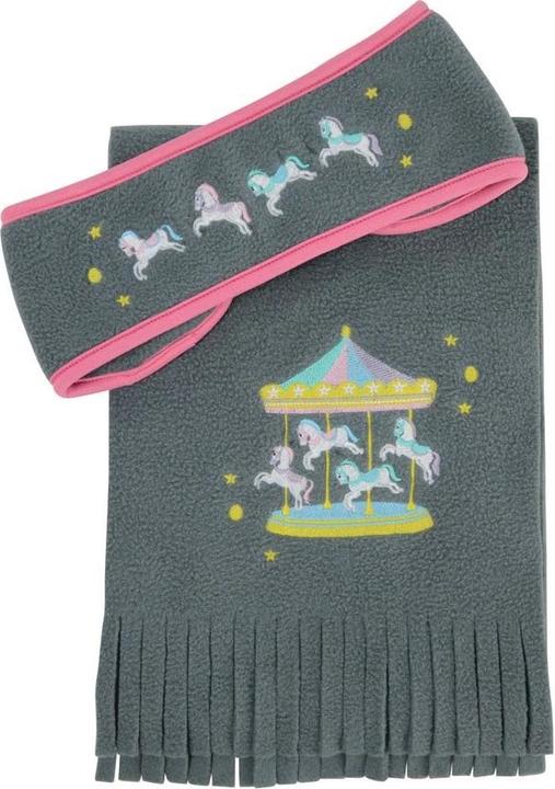 Produktbild Hy Equestrian Merry Go Round Stirnband Und Schal Set