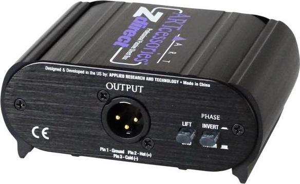 Actual product image ART Audio ART Z-Direct passive DI box with jack cable