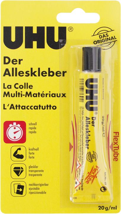 Produktbild UHU Alleskleber Flex&Clean (32 g, 20 ml)
