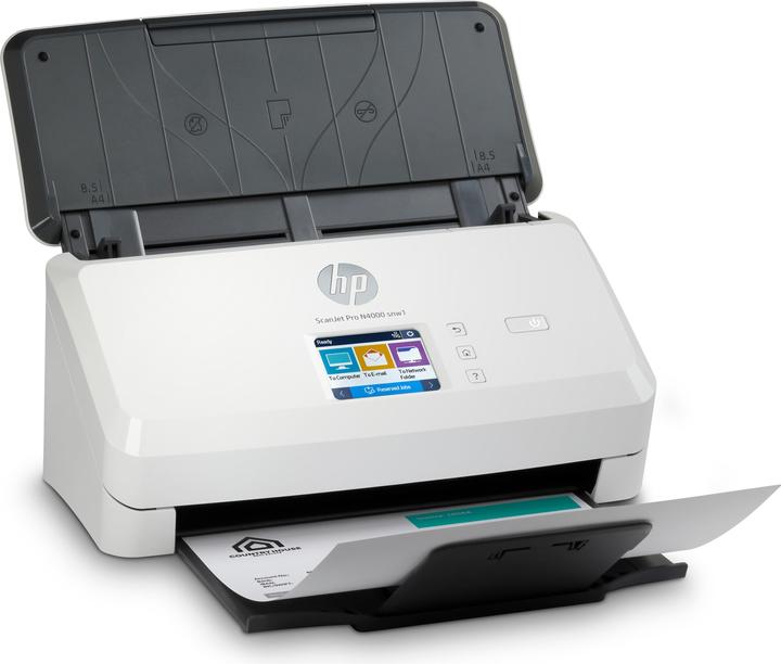 Actual product image HP ScanJet Pro N4000 snw1 (USB, LAN, WLAN)