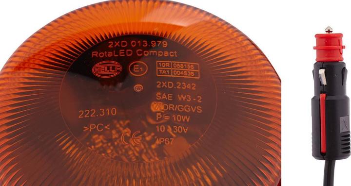 Image du produit Hella Feu de signalisation à éclats LED pour DAF VOLVO SENNEBOGEN FARESIN