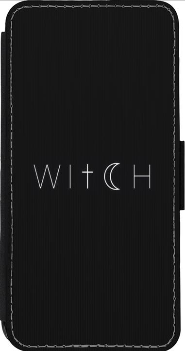 Actual product image PhoneLook Coque Wallet noir Halloween 22 witch word (Apple iPhone 13 Pro Max)